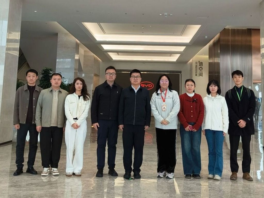英国上市公司官网365赴比亚迪总部考察交流  共绘产教融合新蓝图