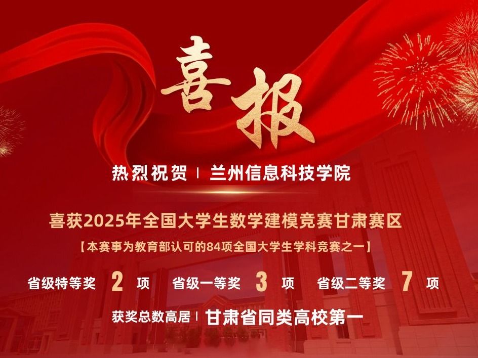 英国上市公司官网365学子在2025全国大学生数学建模竞赛（甘肃赛区）再创佳绩